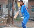 Cricketer Who Bats, Bowls Without Arms