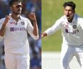 Rohit's spin dilemma: Axar or Kuldeep?