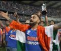 Kohli Invites Fans To Sing Vande Mataram