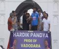 SEE: Grand homecoming for World Cup winner Hardik Pandya in Vadodara