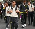 Gambhir's era begins: Team India arrives in Sri Lanka