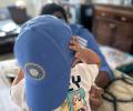 Bumrah Jr Wears Daddy's India Cap!