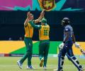 T20 World Cup: Nortje's fiery 4/7 powers SA to easy win over SL