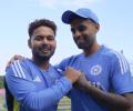 Rishabh Pant, SKY Turn Golfers