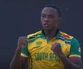 Super 8 PIX: De Kock, Rabada star as SA down USA