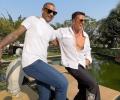 Shikhar Dhawan Grooves With Akshay