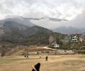 PIX: England fans have a ball in nippy Dharamsala!