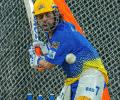 Dhoni's first net session teases IPL 2024 spectacle