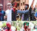 Capitals Celebrate Holi 'DC' Way