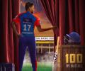 SEE: Delhi Capitals shower Pant with love on 100th IPL match