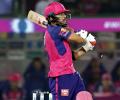 IPL PIX: Parag powers Royals to victory against Delhi