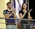 Ananya, Suhana, AbRam Cheer KKR!