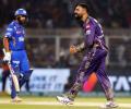 IPL PIX: KKR outclass MI; storm into play-offs