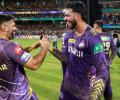 KKR players doff hat to Gambhir, Nayar after title triumph