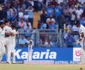 PICS: Rohit, Kohli fail after Jadeja takes 5 in Mumbai