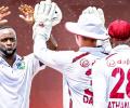 West Indies rout Bangladesh; end losing run at home