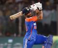 2nd T20 PIX: Nitish, Rinku sizzle as India seal series