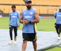 Kumble impressed with Rohit's handling of young talent