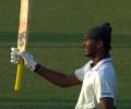 Ranji Trophy: Mum teen Mhatre hits century; Double century for Sudarshan