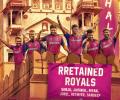 IPL 2025: Samson leads RR's core group retention