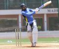 PIX: Rohit, Virat, Ashwin continue to put in the grind