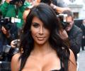 Kim K is eating her own placenta