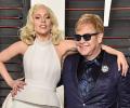 Lady Gaga and Elton John turn designers for charity