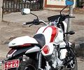 This Bajaj is made from INS Vikrant