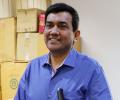 When chef Sanjeev Kapoor visited Rediff office