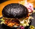 Want to eat a black burger in Mumbai?