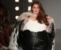 Wow! London Fashion Week opens with curvaceous models on the ramp