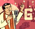 Google celebrates KL Saigal's birthday with a doodle