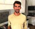 What does Michael Phelps eat for lunch?