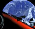 Is Elon Musk's Tesla in space the moon landing of our times?