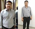 Fat to Fit: He lost 25 kg in six months