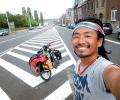 Why is this man from Nagaland travelling the world on a bamboo bike