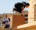 Parkour daredevils challenge social norms in Egypt