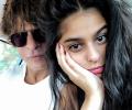 Suhana is dusky, but beautiful, says SRK