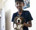 Meet Vivaan and his beagle Buddy