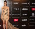 OMG! Ananya Panday flaunts curves in a nude dress