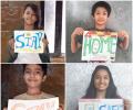 Creativity in lockdown: Kids share inspiring messages