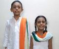 Cuties sing the Jana Gana Mana