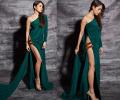 Oomphalicious! Nushrat wore the SEXIEST high-slit ever