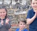 SEE: Royal children clap and cheer health heroes