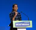 Vinisha Umashankar Steals Show At Climate Summit