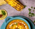 Recipe: Roasted Corn and Capsicum Soup