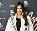 What's Miss Universe doing at New York Fashion Week?