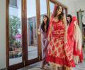 Designers Behind Shibani's Wedding Looks