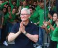 Tim Cook Says Namaste!