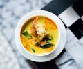 Recipe: Shrimp/Mushroom Coconut And Kaffir Lime Soup